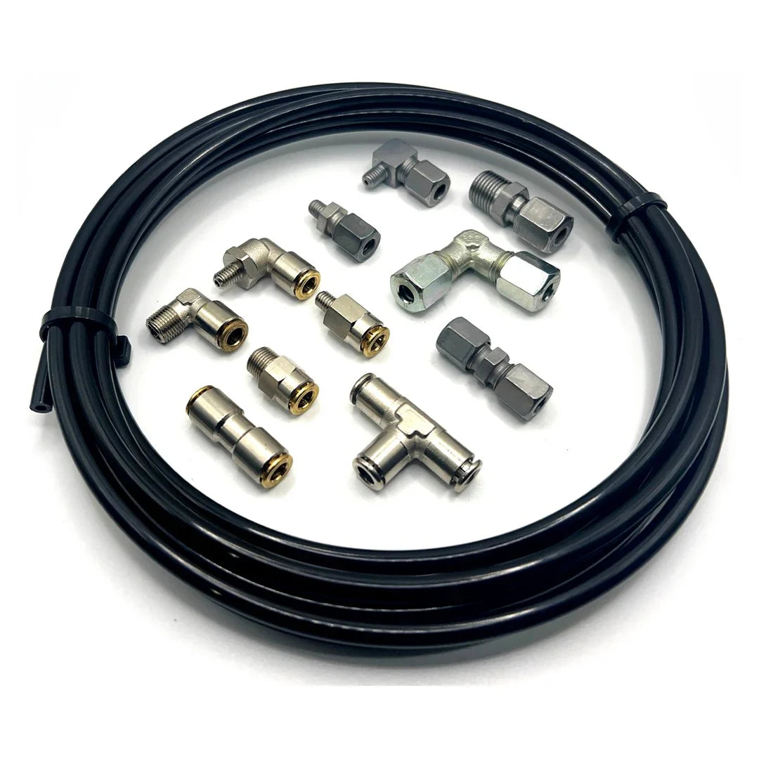 6mm Nylon Tube and Fittings (Compression and Push in Fittings)