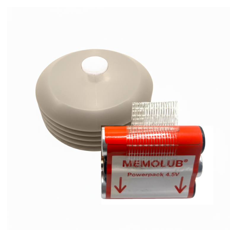 Memolub refill with Anglomoil and 4.5V battery (P.O.A)