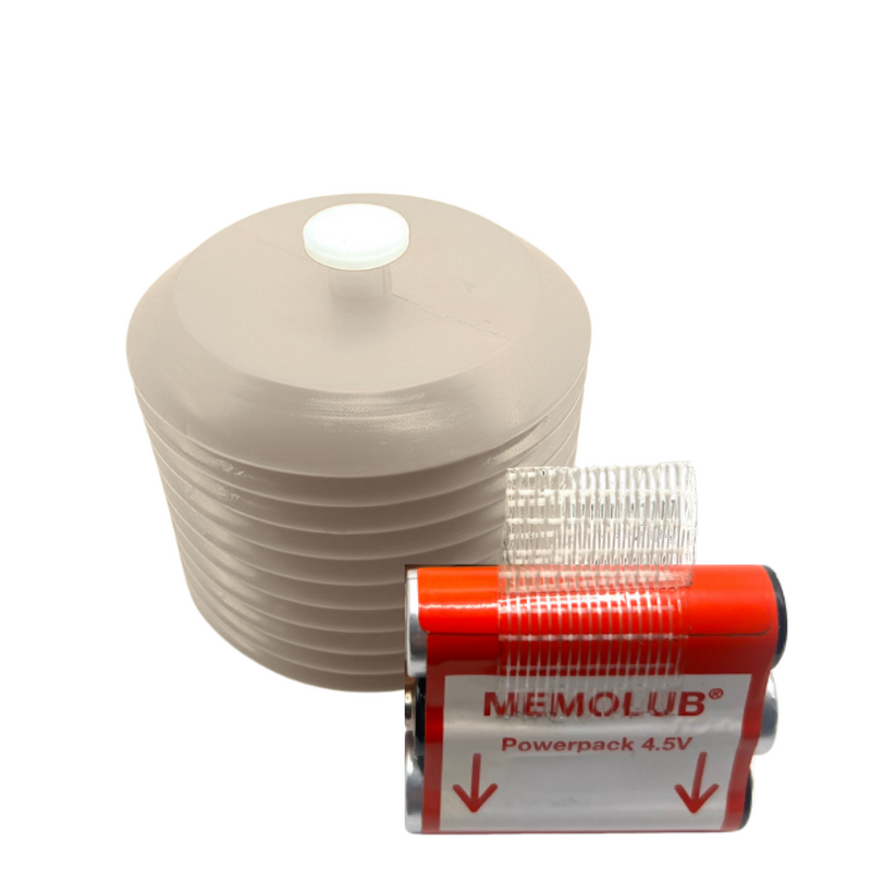 Memolub refill with Anglomoil and 4.5V battery (P.O.A)