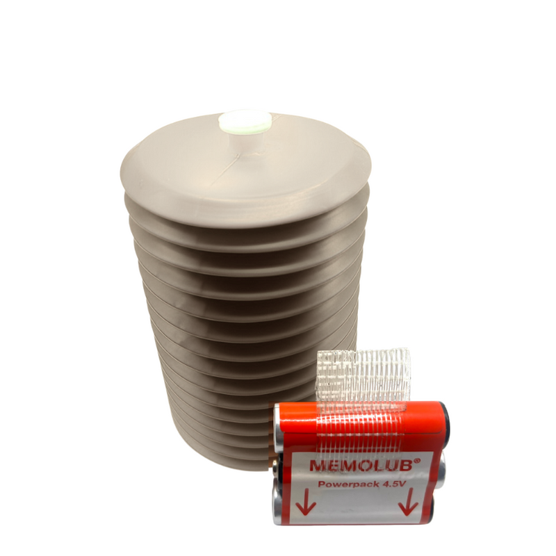 Memolub refill with Inox and 4.5V battery (P.O.A)