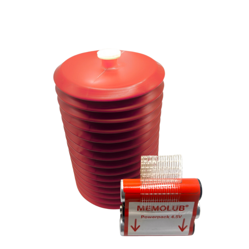 Memolub refill  with LE and 4.5V battery pack