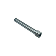 104mm straight extension, built for heavy-duty applications, connecting 1/4BSP male to 1/4BSP female fittings in grease systems