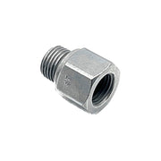 25mm straight extension fitting, connecting 1/4BSP male to 1/4BSP female, for high-pressure lubrication systems
