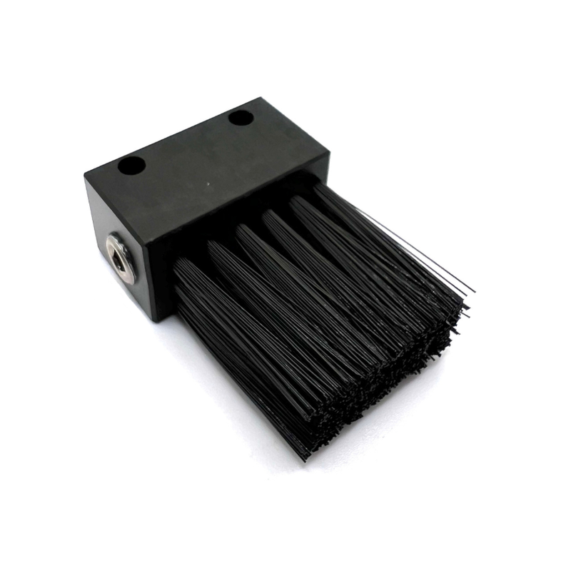Oil Brush Flat 1/8BSP female inlet 57mm Long Nylon