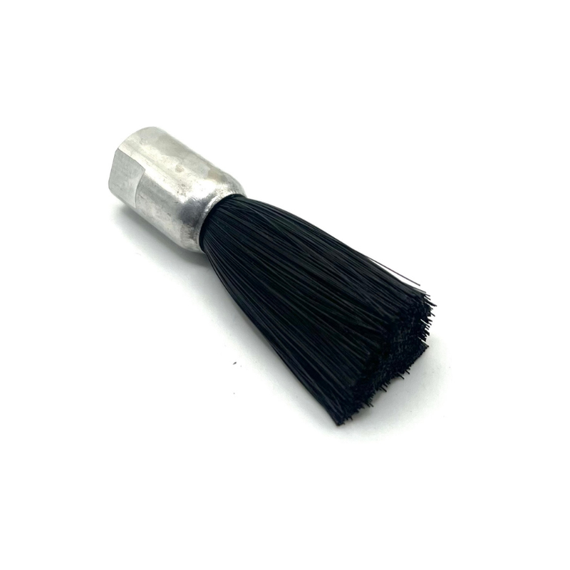 Oil Brush Round 1/8BSP female inlet, 68mm Long (Dia 20mm) Nylon