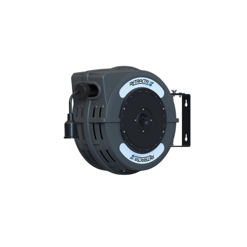 Macnaught Retracta C1 Electrical Cable Reel (Dark Grey) - 15A x 20m