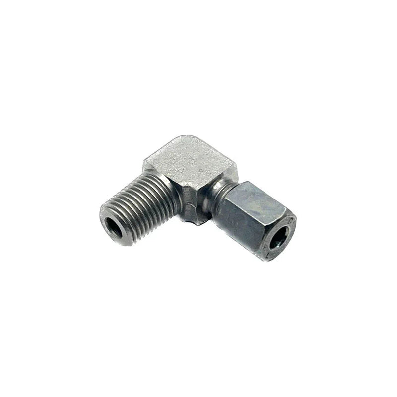Stainless 90 Degree Compression Fitting – suit 11.3mm Hose Studs