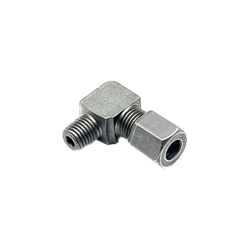 Stainless 90 Degree Compression Fitting – 6mm Tube