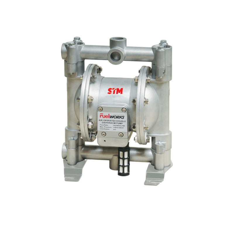 Air Operated Diaphragm Pump - Aluminium 1/2 3/4
