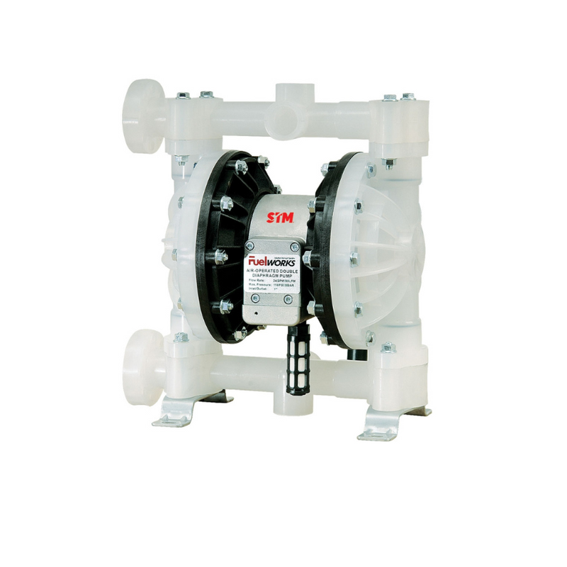 STM Air Operated Diaphragm Pump - Polypropylene 1