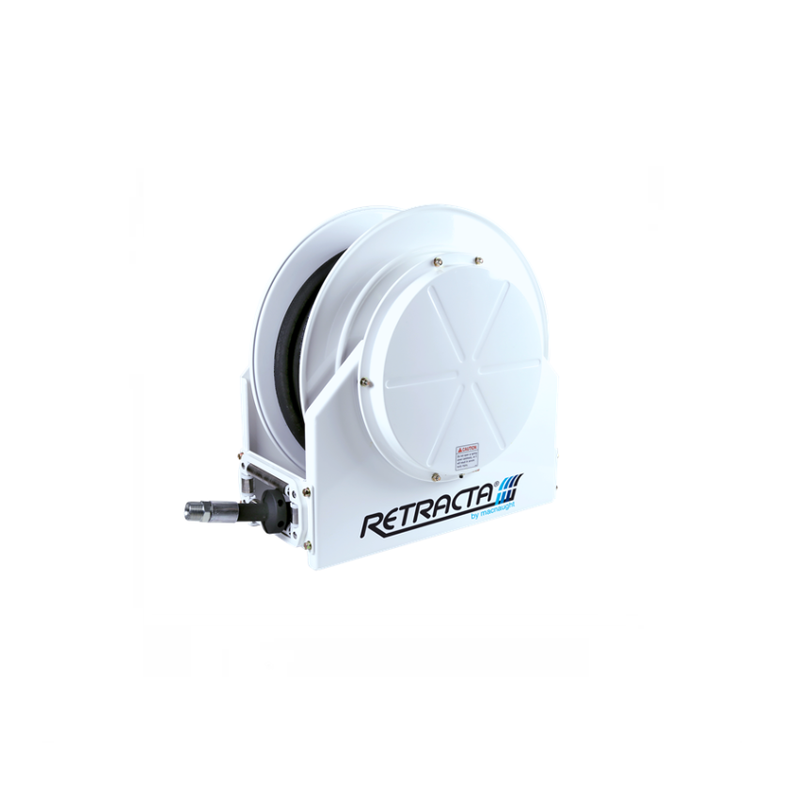 Macnaught Retracta F-Series HD Twin Pedestal Air/Water Reel - 3/4" x 20m