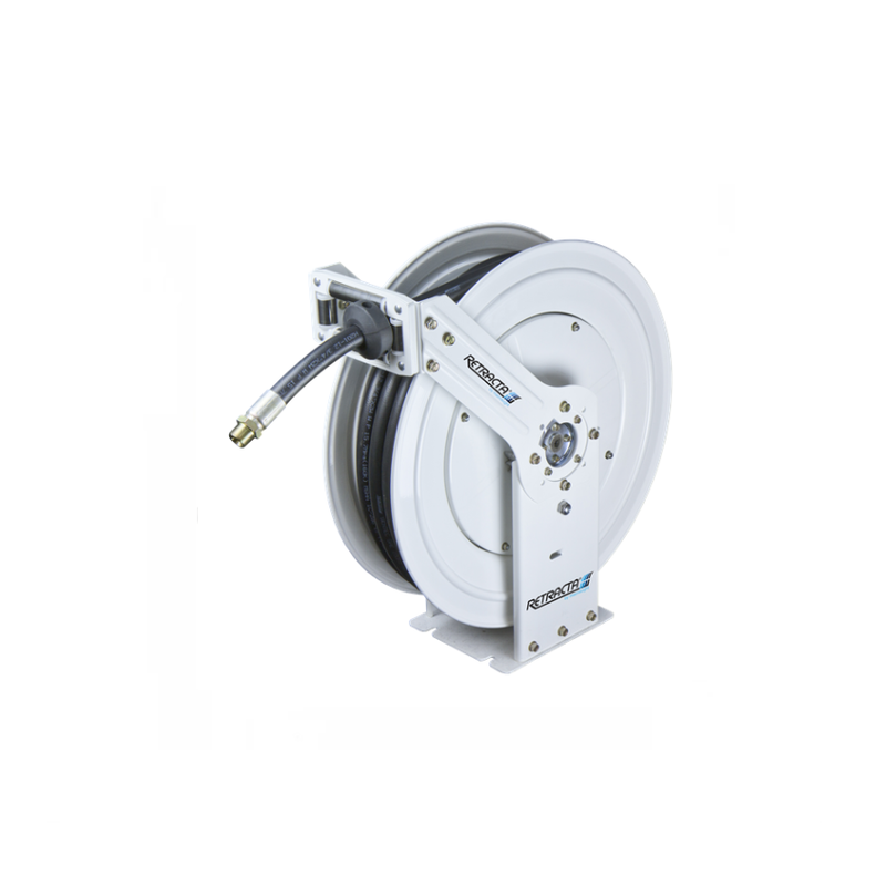 Macnaught Retracta F-Series HD Twin Pedestal Air/Water Reel - 1/2" x 20m