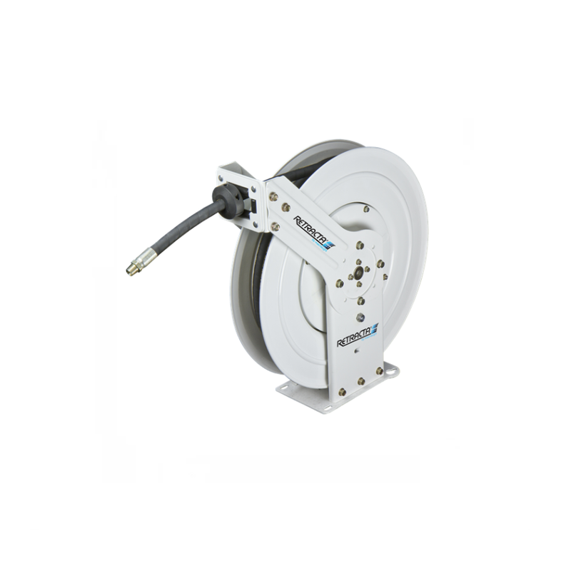 Macnaught Retracta F-Series HD Twin Pedestal Grease Reel - 3/8" x 15m