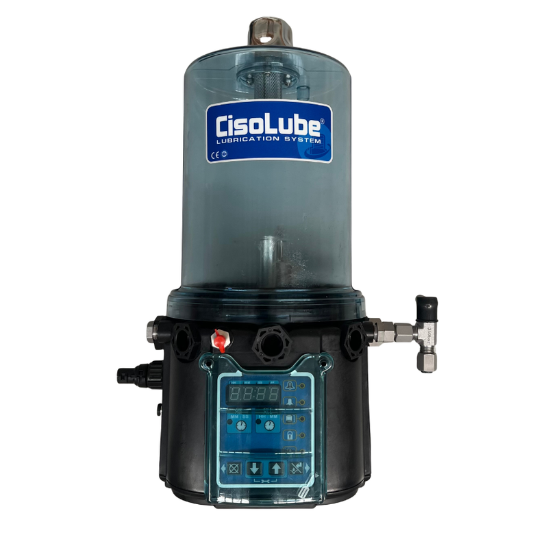 CISO GT-PLUS Oil Pump (12V lubricator, with timer, low level alarm)