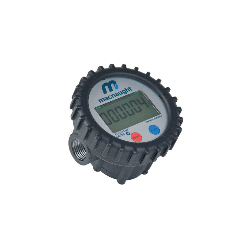 Macnaught Electronic Oil Meter 1/2" BSP