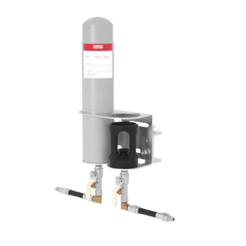 Perma Beam Mount Installation Kit with 65mm Beam Clamp for 2 Points to 500cc Perma Star Lubricators