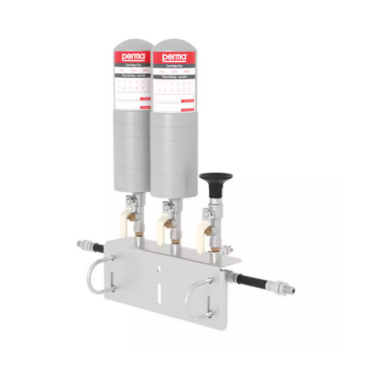 Perma Rail Mount Installation Kit for 3 Points to suit 60cc, 120cc and 250cc Perma Star Lubricators