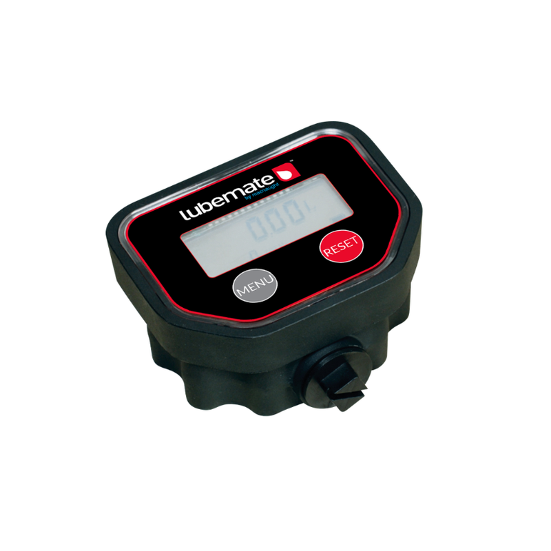 Lubemate Digital Oil Meter 1/2" 1,500psi