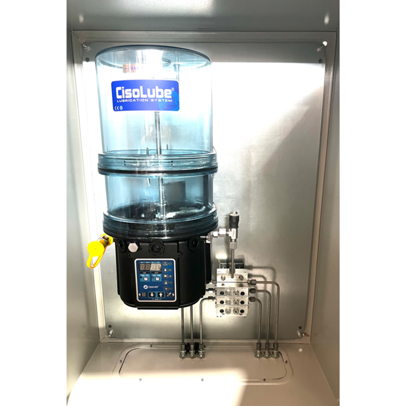 CisoLube Preassembled 4L Or 8L Lubricator In An Enclosure