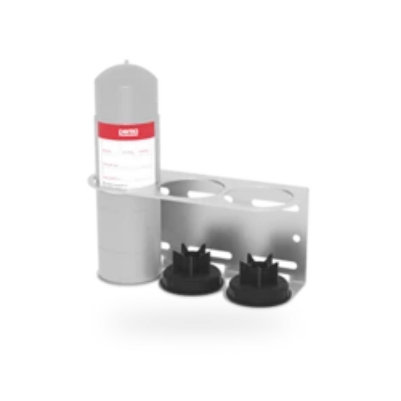 Perma Stainless Mounting Bracket - 3-Point C-Section With Heavy Duty Cover And Support Flange Per Point