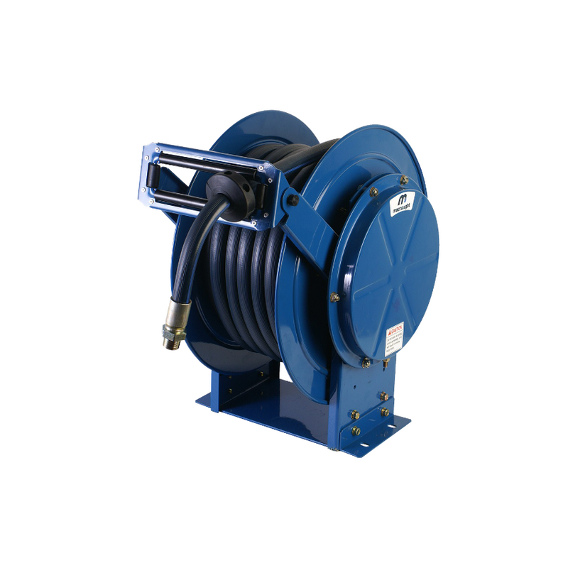 Macnaught Twin Pedestal Diesel Hose Reel - 1" x 10m