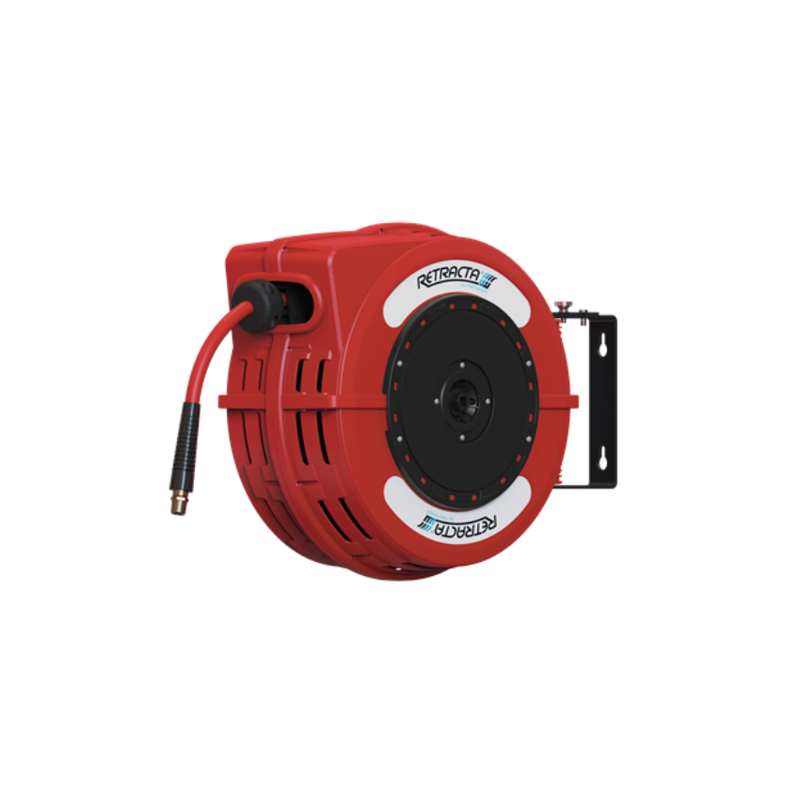 Macnaught Retracta C1 Hose Reel (Red) - Hot/Cold Water 1/2" x 12m