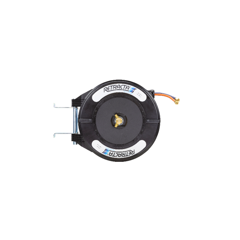 Macnaught Retracta R3 Oxy/LPG Hose Reel - 1/4" x 15m, Black Case (OG215K-04)
