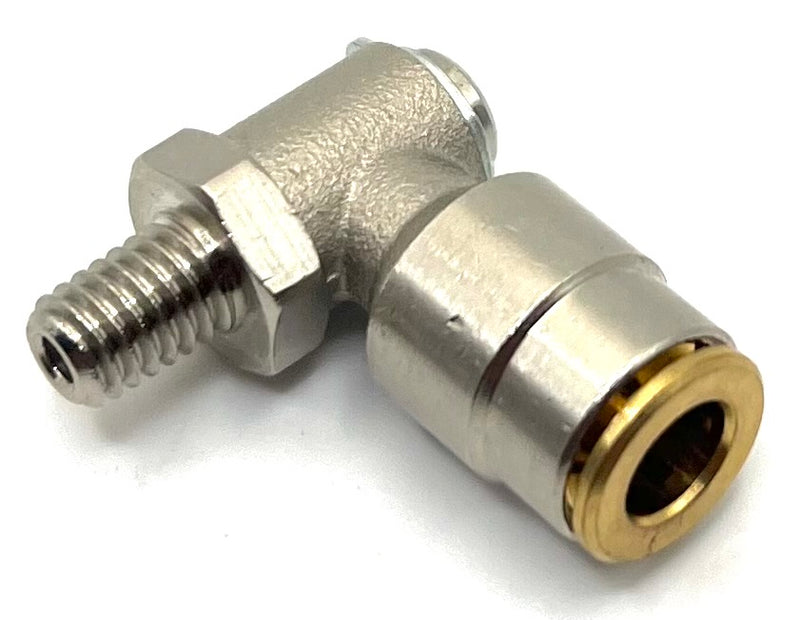 Push-in Elbow (Swivel with C-Clip) 6mm Tube