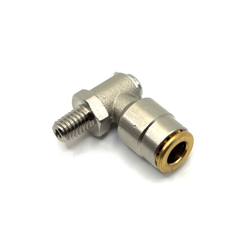 Push-in Elbow (Swivel with C-Clip) 6mm Tube