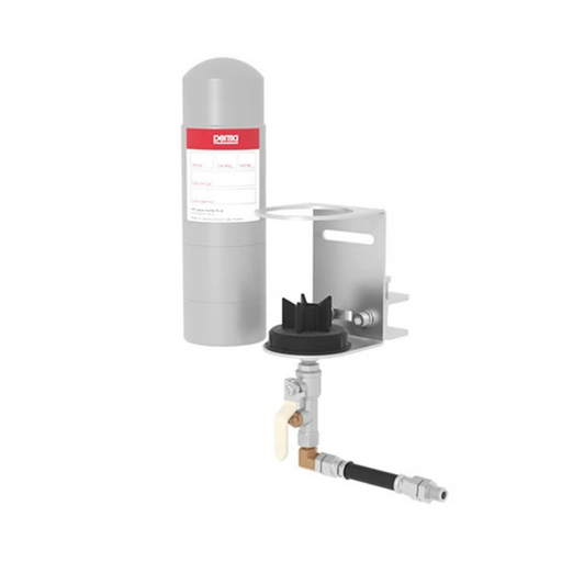 Perma 1 Point Stainless Steel Beam Mount Bracket with 30mm Clamps and 2M Hose