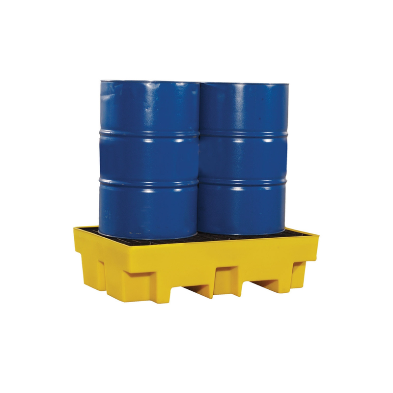 Two of 205 litre Drum spill pallet