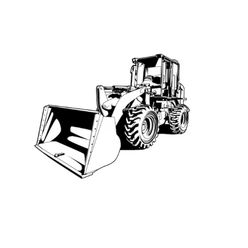 CisoLube - Complete Lube System - Generic Wheel Loader With Double Z Link