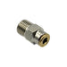 Straight M10 x 4mm tube push-in fitting, product code PISC10M-04, used in lubrication system connections.
