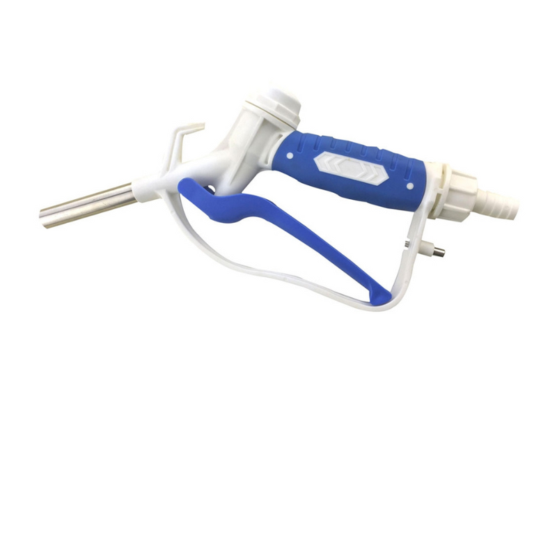 Manual Plastic Nozzle with S/Steel Spout
