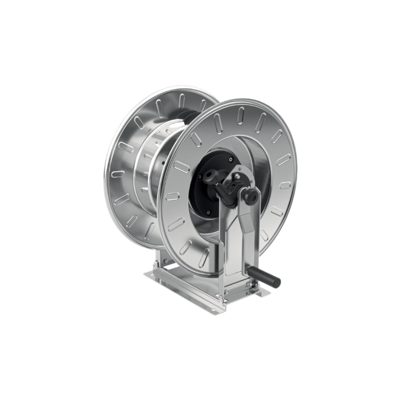 Macnaught Retracta Y Series SY Hand Crank Reel (SS) - 1" x 20m, 25mm Barb