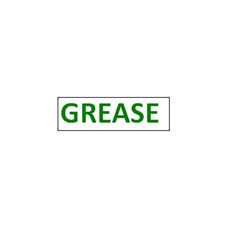Greasing Monitoring Sticker Grease Stickers β Durable Labels for Easy Lubrication Identification ...