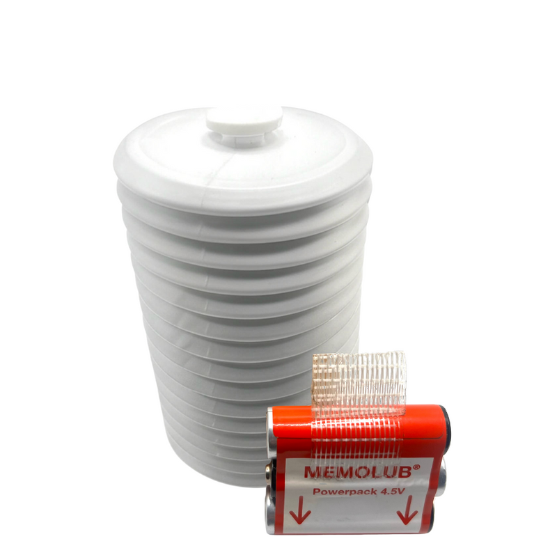 Memolub refill  with LE and 4.5V battery pack